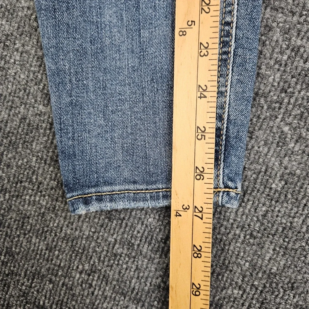 Silver Suki Skinny Jeans Women's 27 Mid Rise‎ Mid Rise Denim Stretch Casual Blue